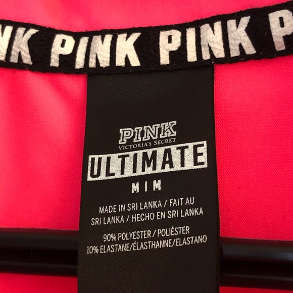 VS PINK Quarter Zip Athletic Pullover - Picture 4 of 5